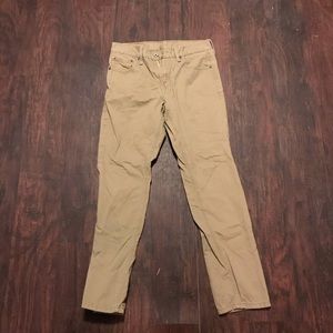 Tan Levi Jeans